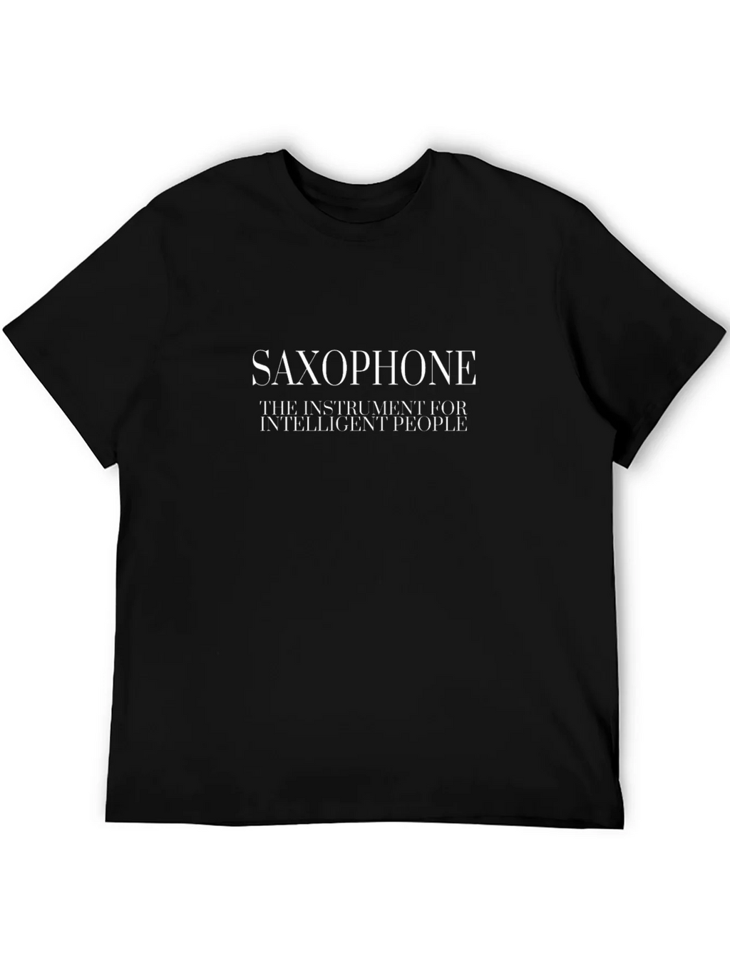 Saxophone Instrument T-Shirt - Intelligent People Tee product image 5