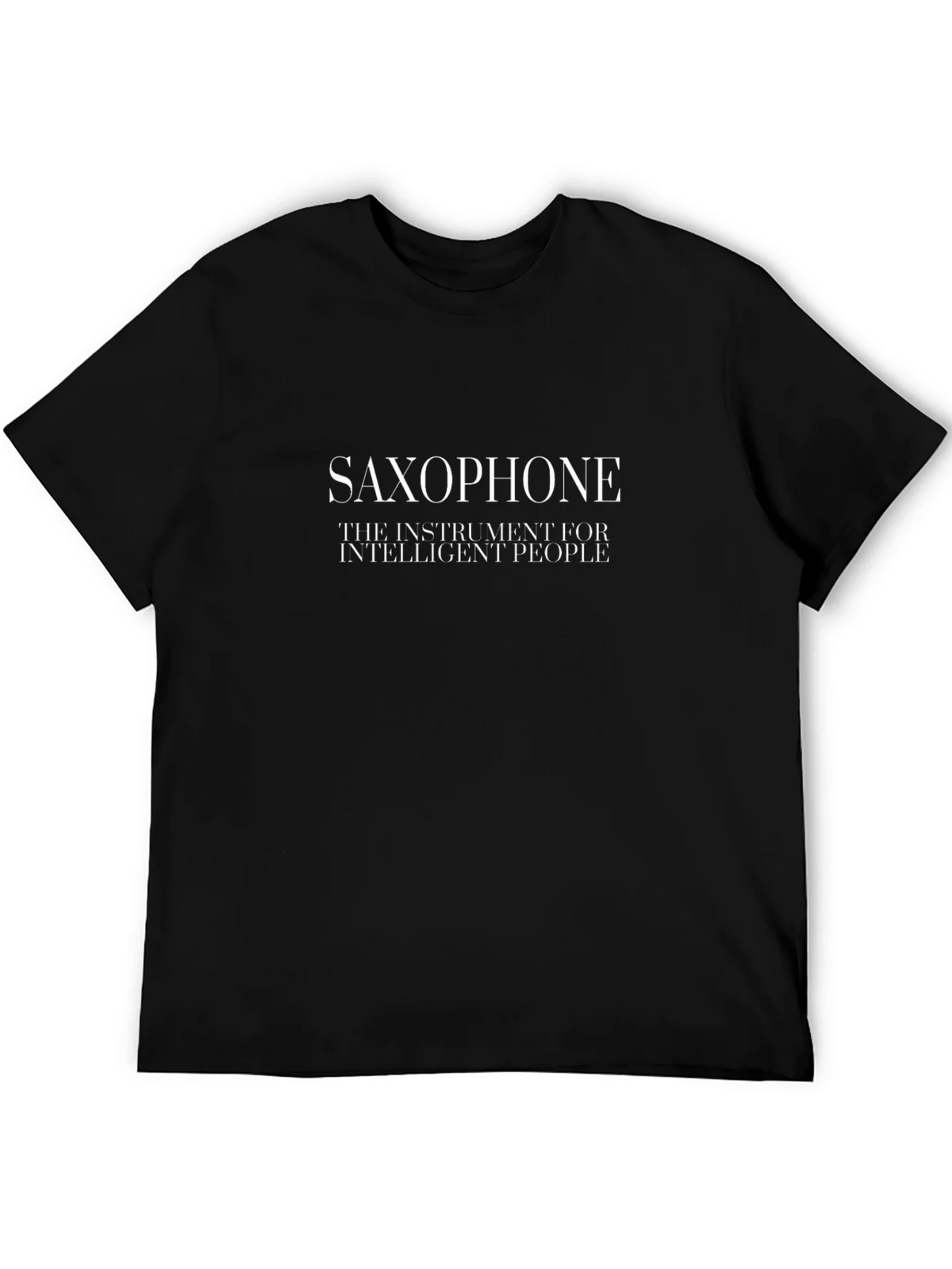 Saxophone Instrument T-Shirt - Intelligent People Tee product image 5
