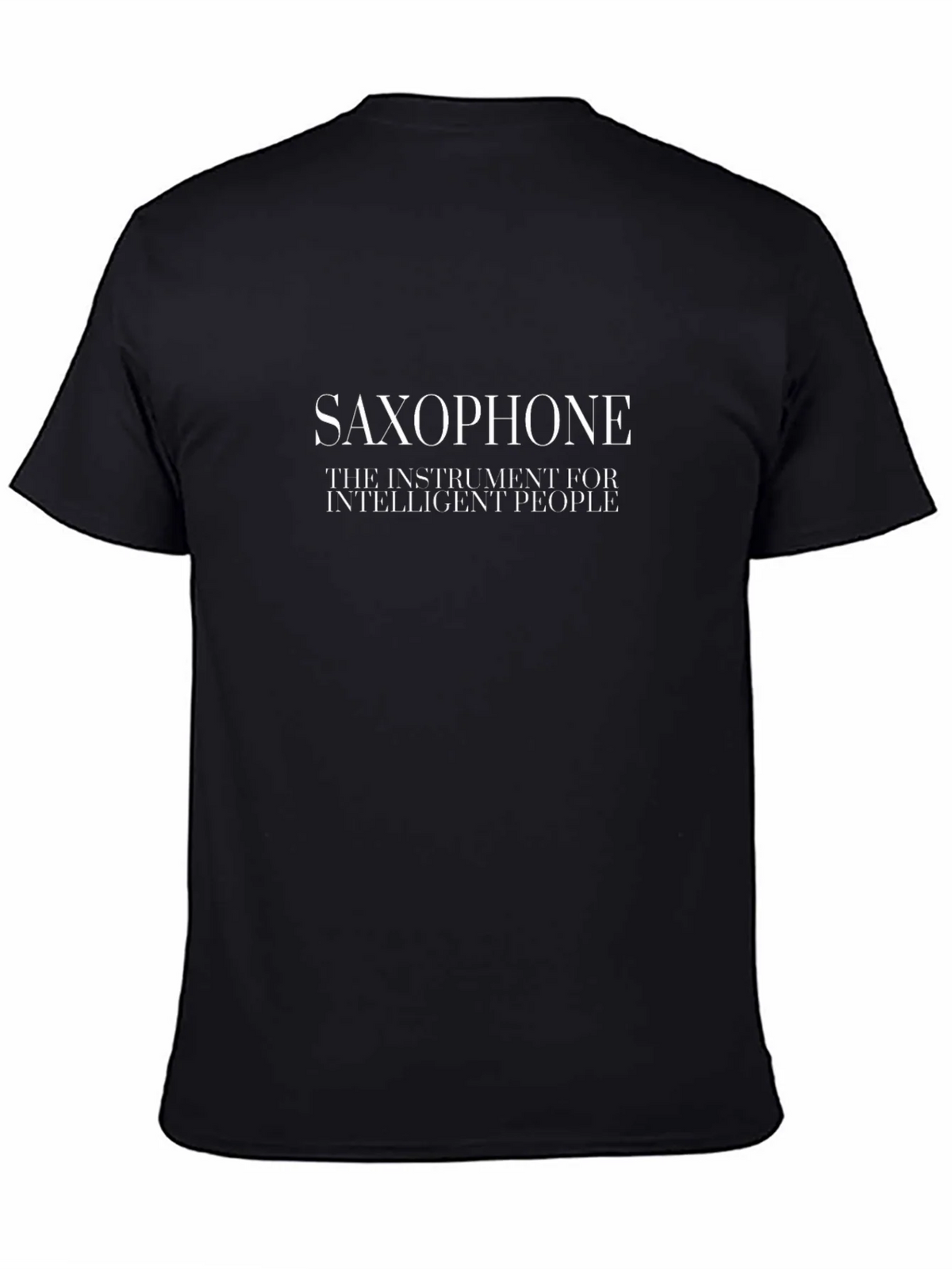 Saxophone Instrument T-Shirt - Intelligent People Tee product image 4