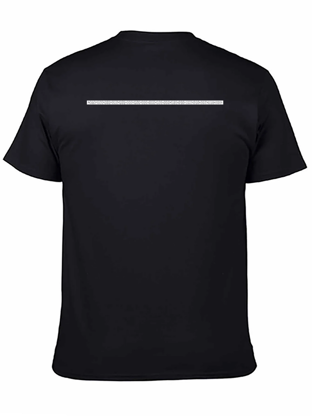 Classic Black Short Sleeve Crew Neck T-Shirt product image 4