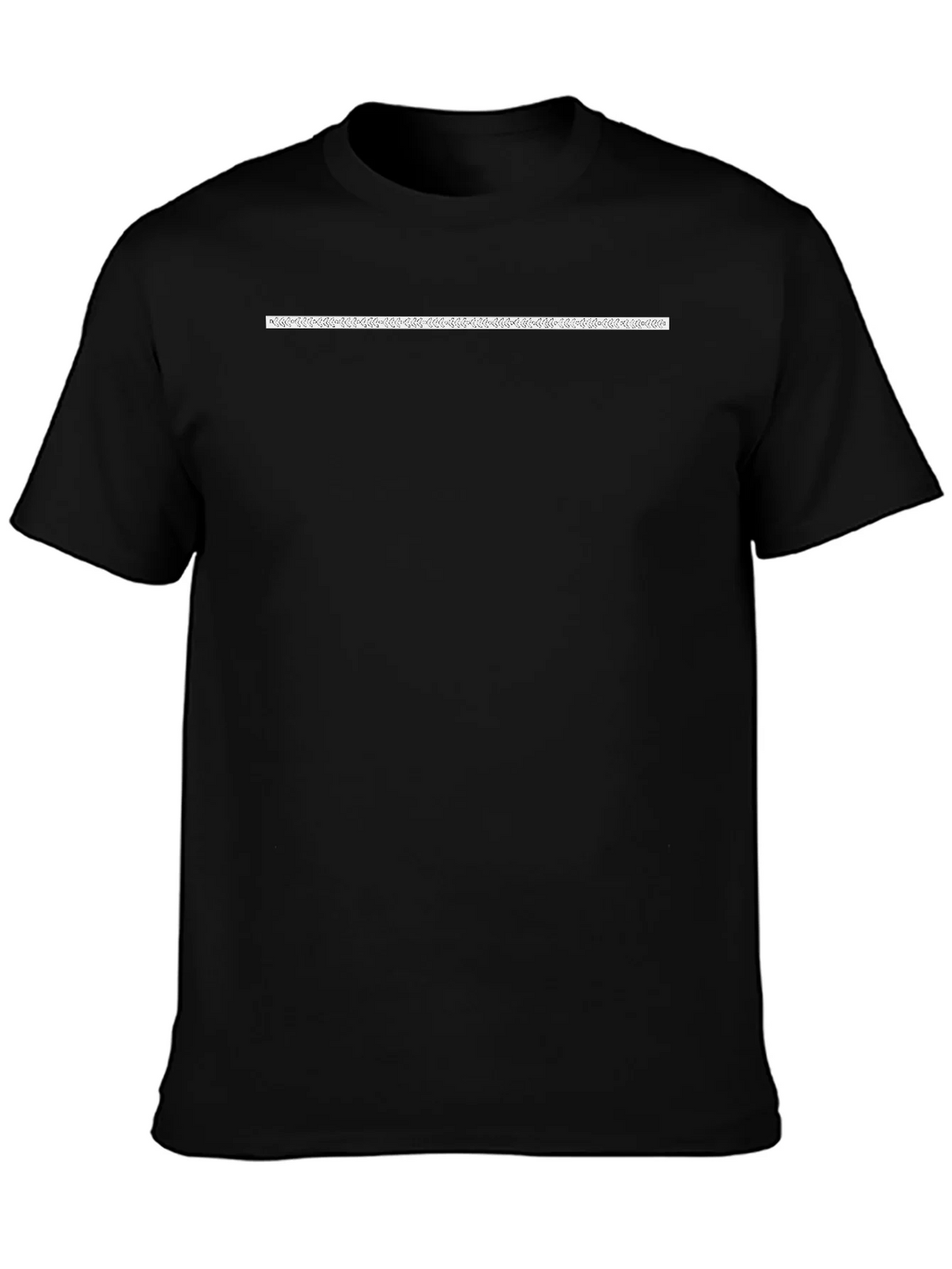 Classic Black Short Sleeve Crew Neck T-Shirt product image 3