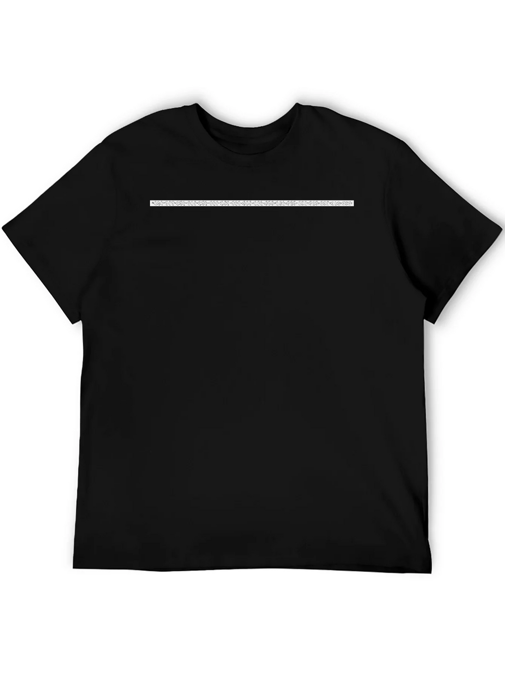 Classic Black Short Sleeve Crew Neck T-Shirt product image 5