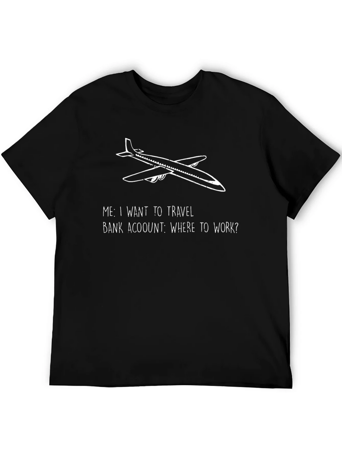 Travel Bug Tee: Airplane Graphic T-Shirt product image 5