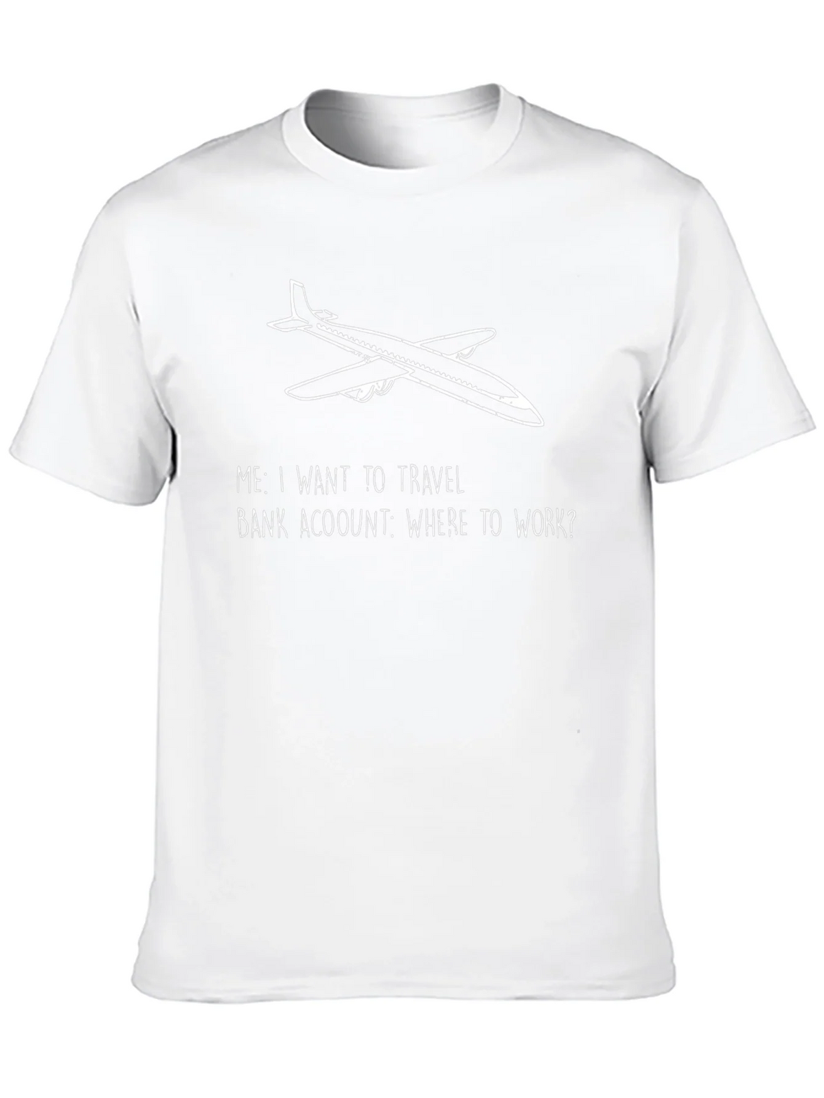 Travel Bug Tee: Airplane Graphic T-Shirt product image 9