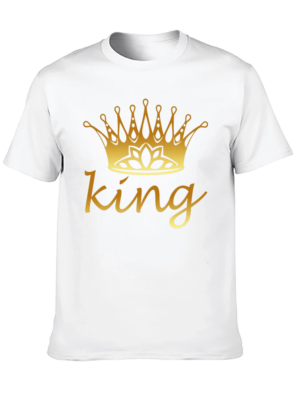 King Crown Graphic Tee - Black Cotton Shirt product image 7