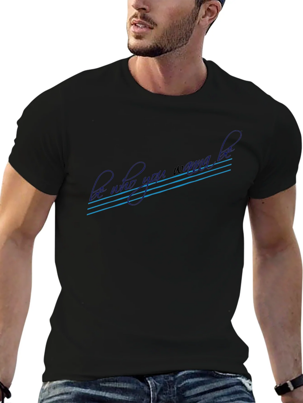 Be Who You Wanna Be Graphic T-Shirt product image 6