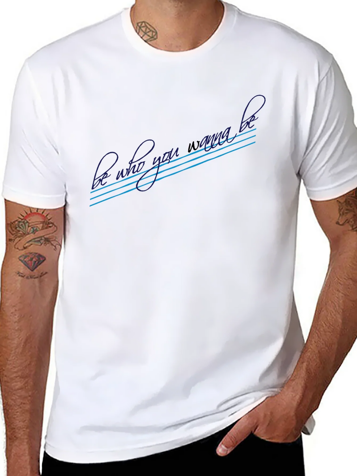 Be Who You Wanna Be Graphic T-Shirt product image 7