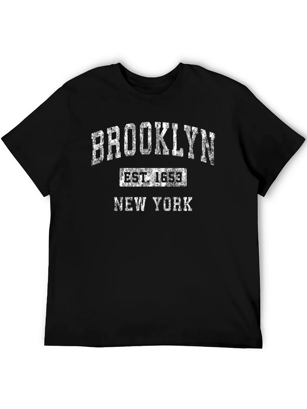 Brooklyn New York Black T-Shirt product image 5