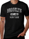 Brooklyn New York Black T-Shirt product image 1