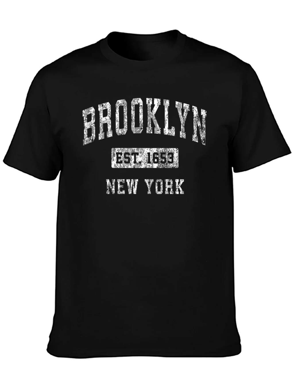 Brooklyn New York Black T-Shirt product image 3