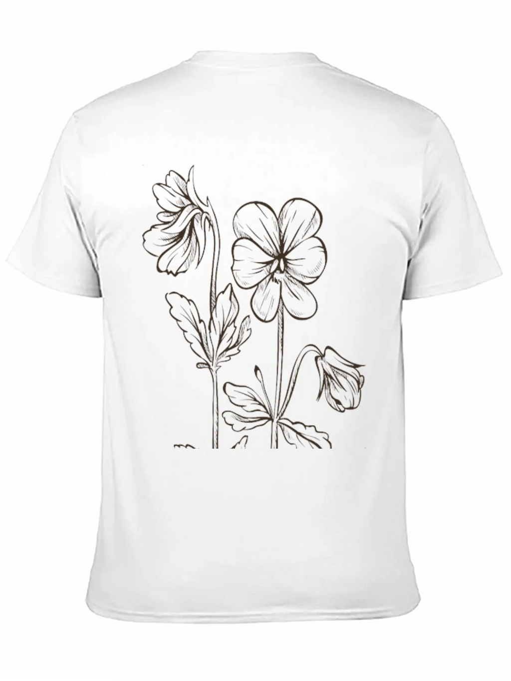 Floral Outline Graphic Tee product image 10