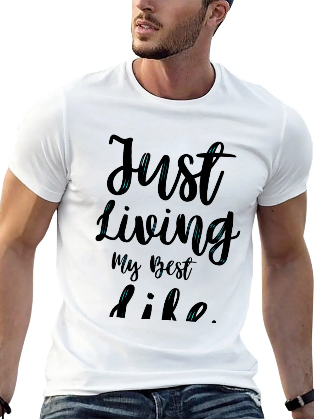 Just Living My Best Life T-Shirt product image 12