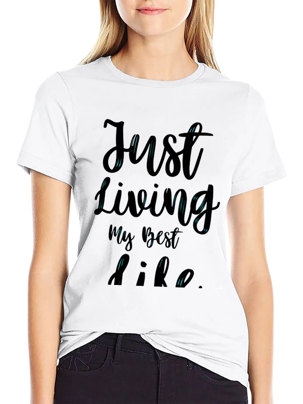 Just Living My Best Life T-Shirt product image 8