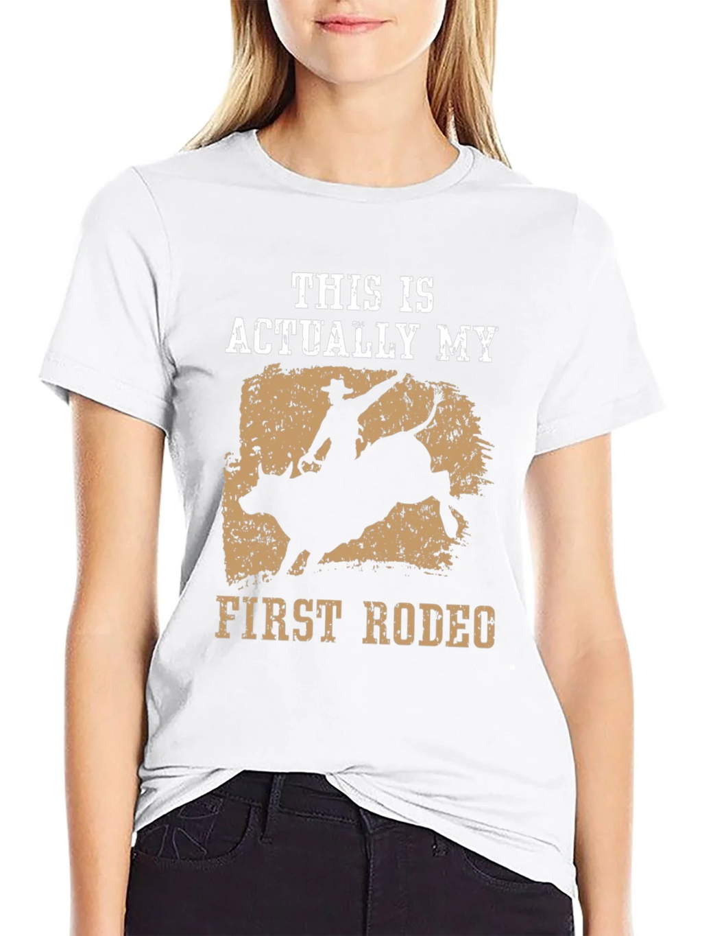 This Is Actually My First Rodeo Graphic Tee product image 8