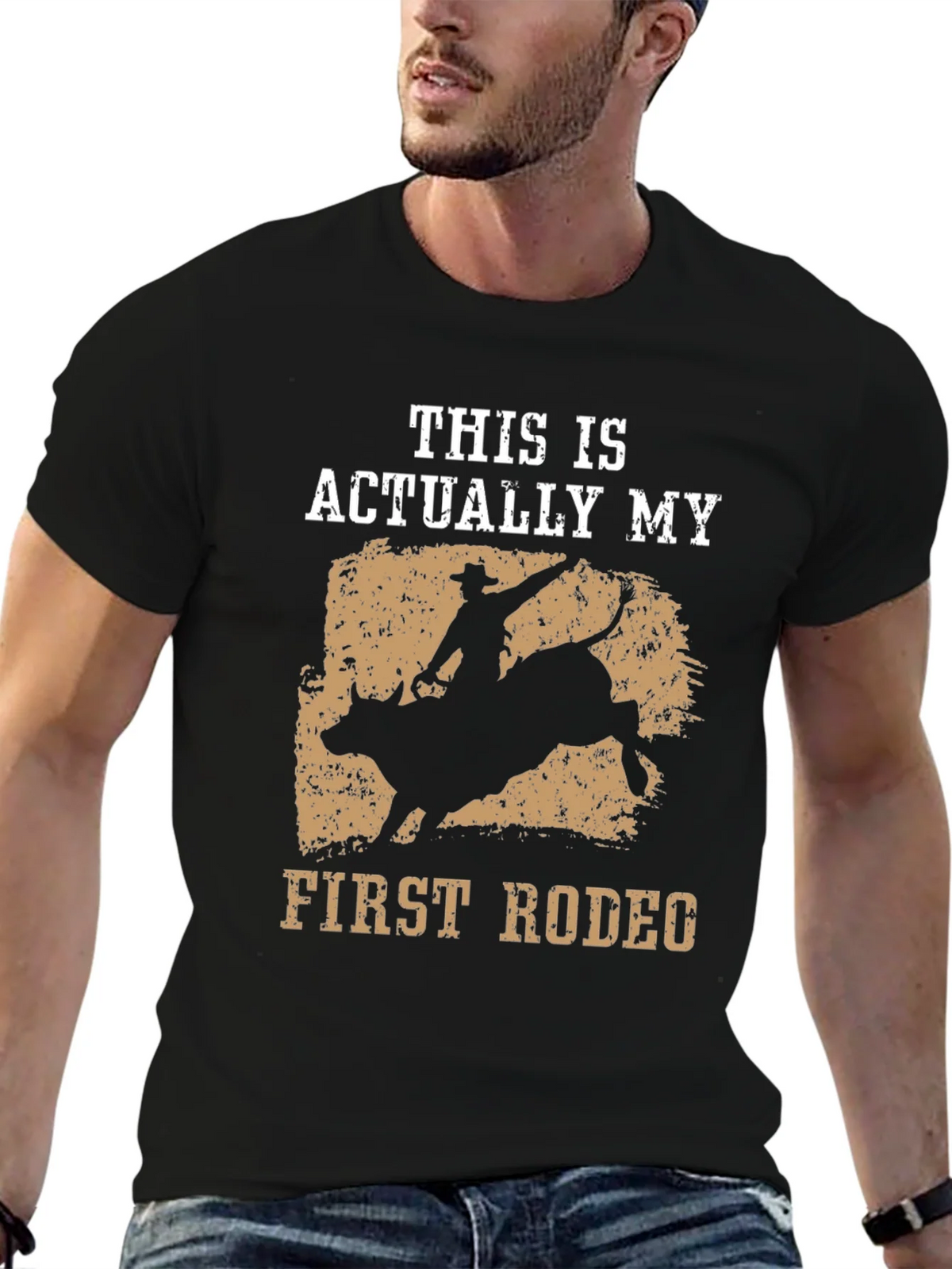 This Is Actually My First Rodeo Graphic Tee product image 6