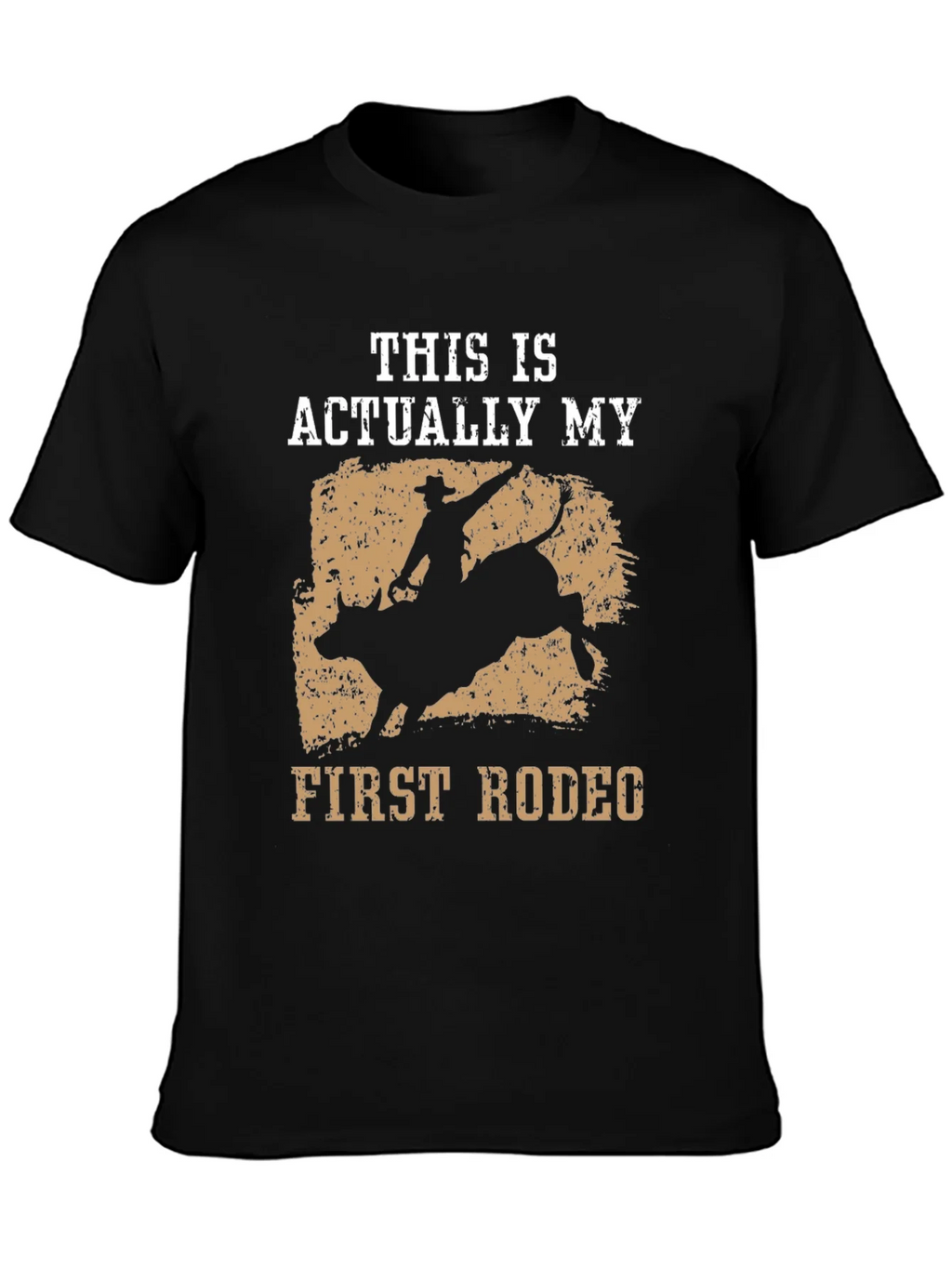 This Is Actually My First Rodeo Graphic Tee product image 3