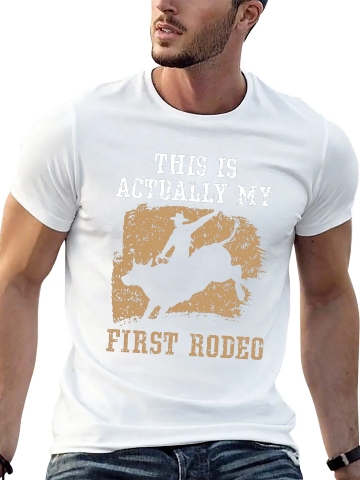 This Is Actually My First Rodeo Graphic Tee product image 12