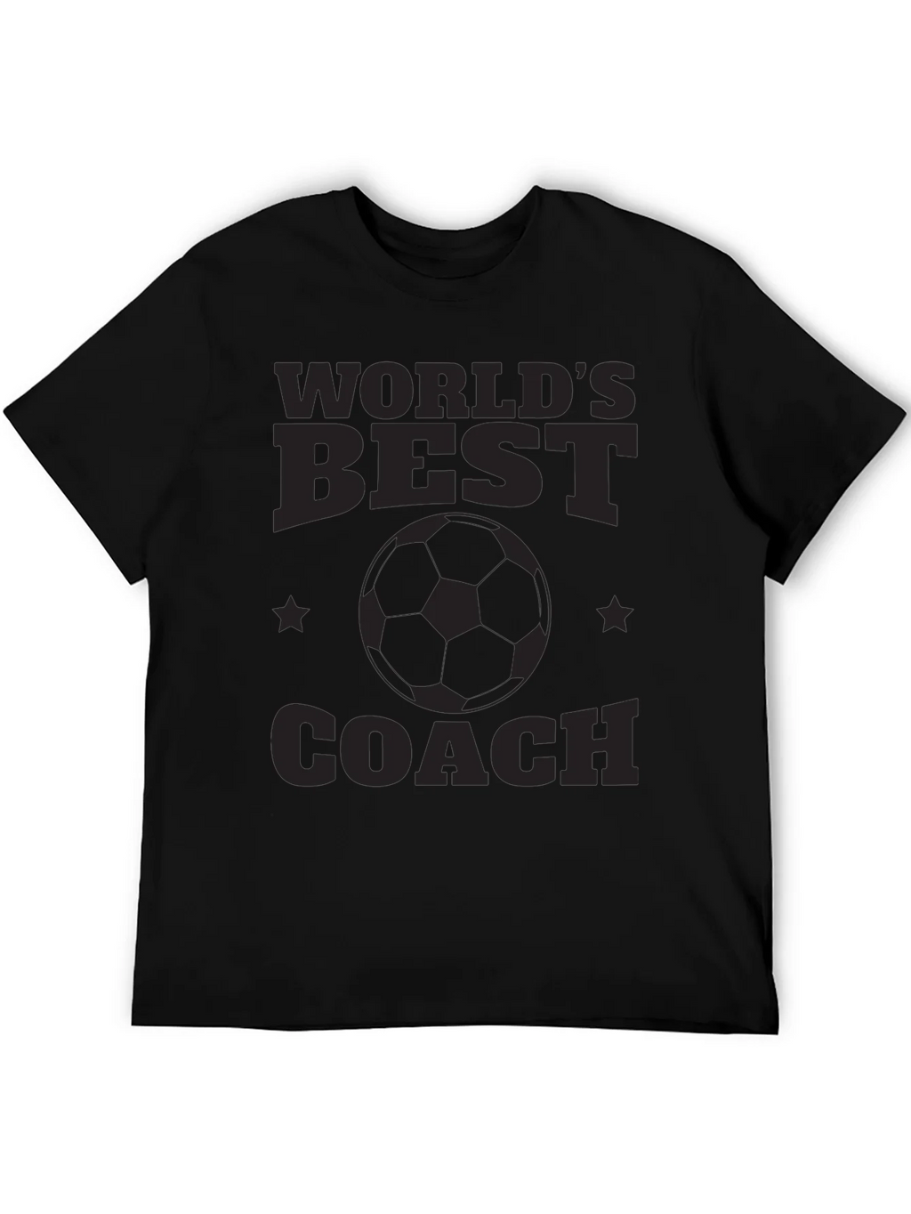 Worlds Best Coach Graphic Tee - Soccer Fan Apparel product image 5