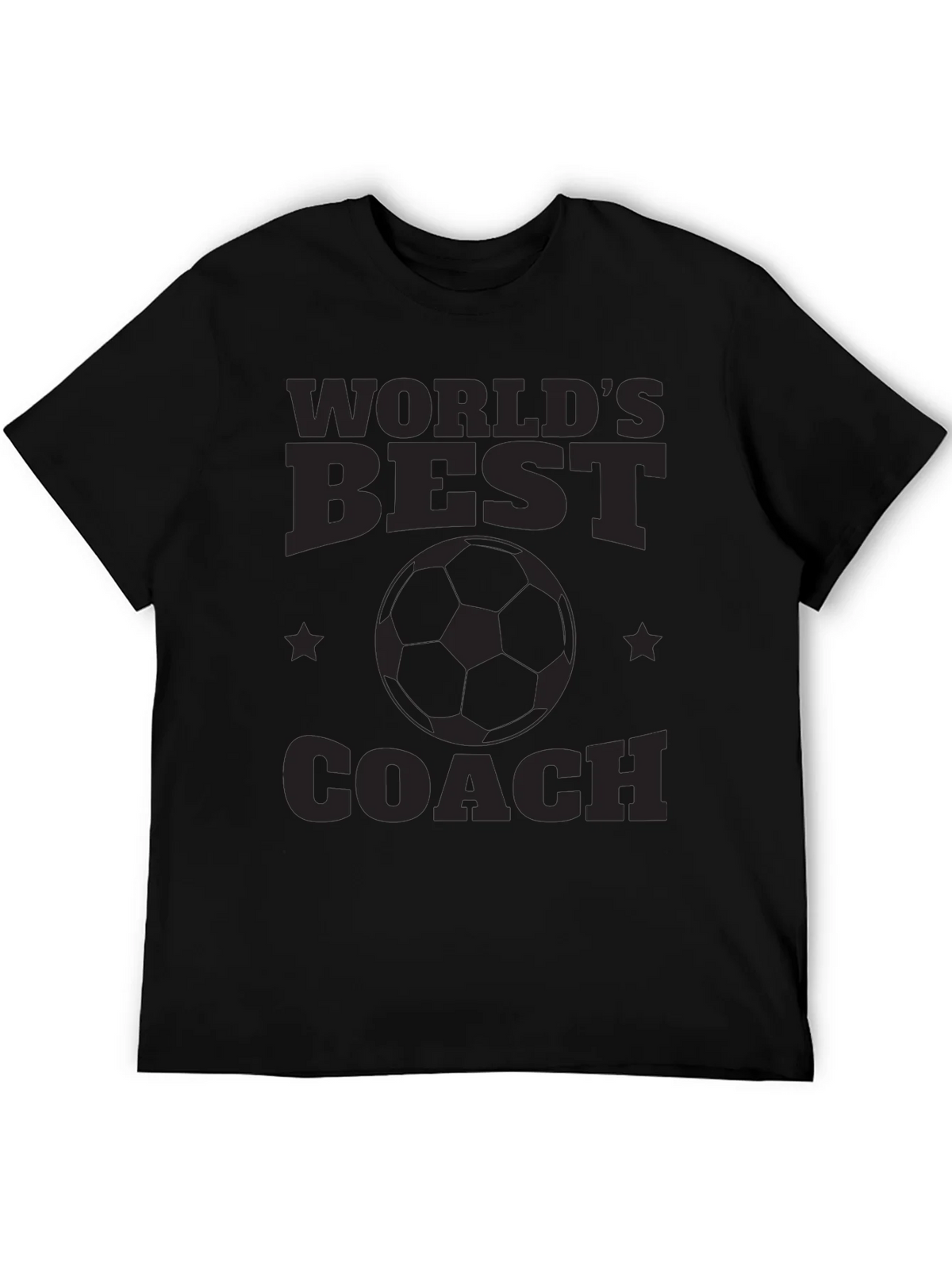 Worlds Best Coach Graphic Tee - Soccer Fan Apparel product image 5