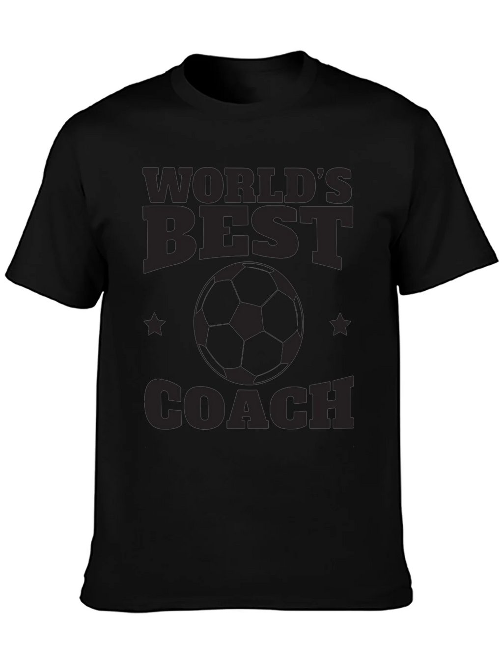 Worlds Best Coach Graphic Tee - Soccer Fan Apparel product image 3