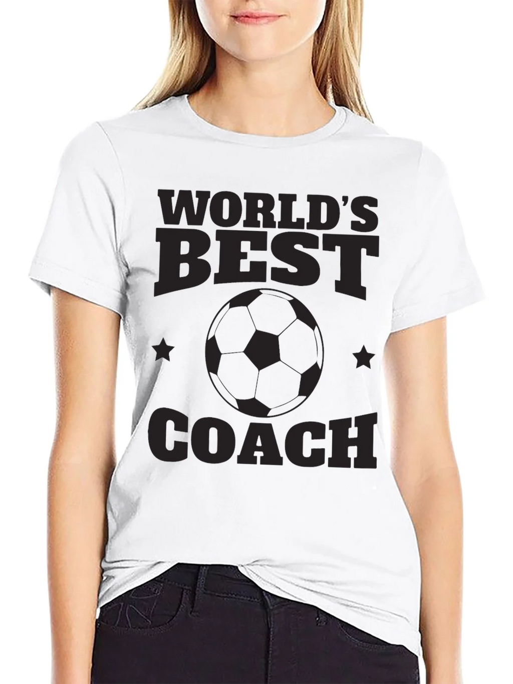 Worlds Best Coach Graphic Tee - Soccer Fan Apparel product image 8