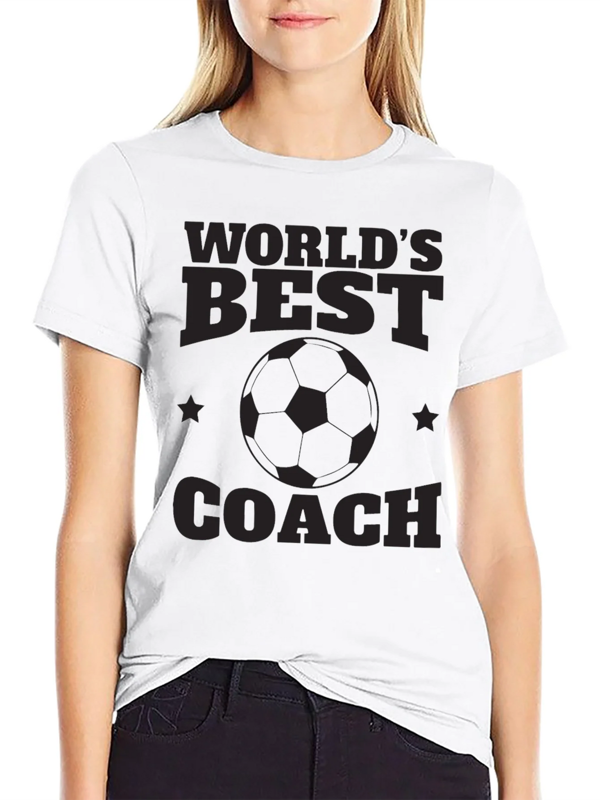 Worlds Best Coach Graphic Tee - Soccer Fan Apparel product image 8