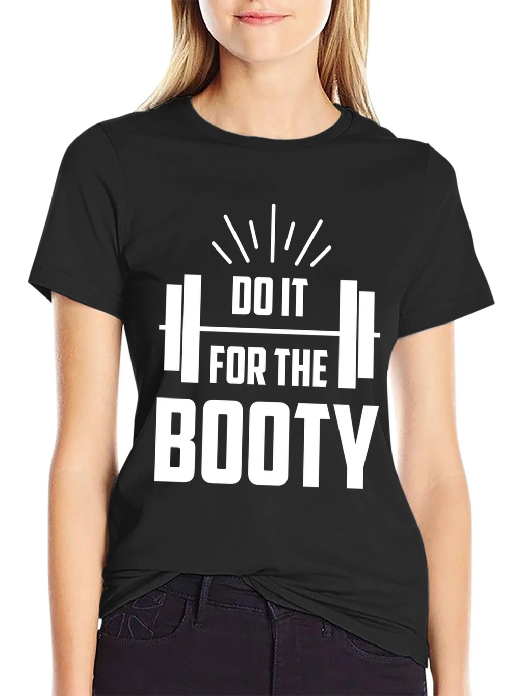 Do It For The Booty T-Shirt - Gym Workout Apparel product image 2