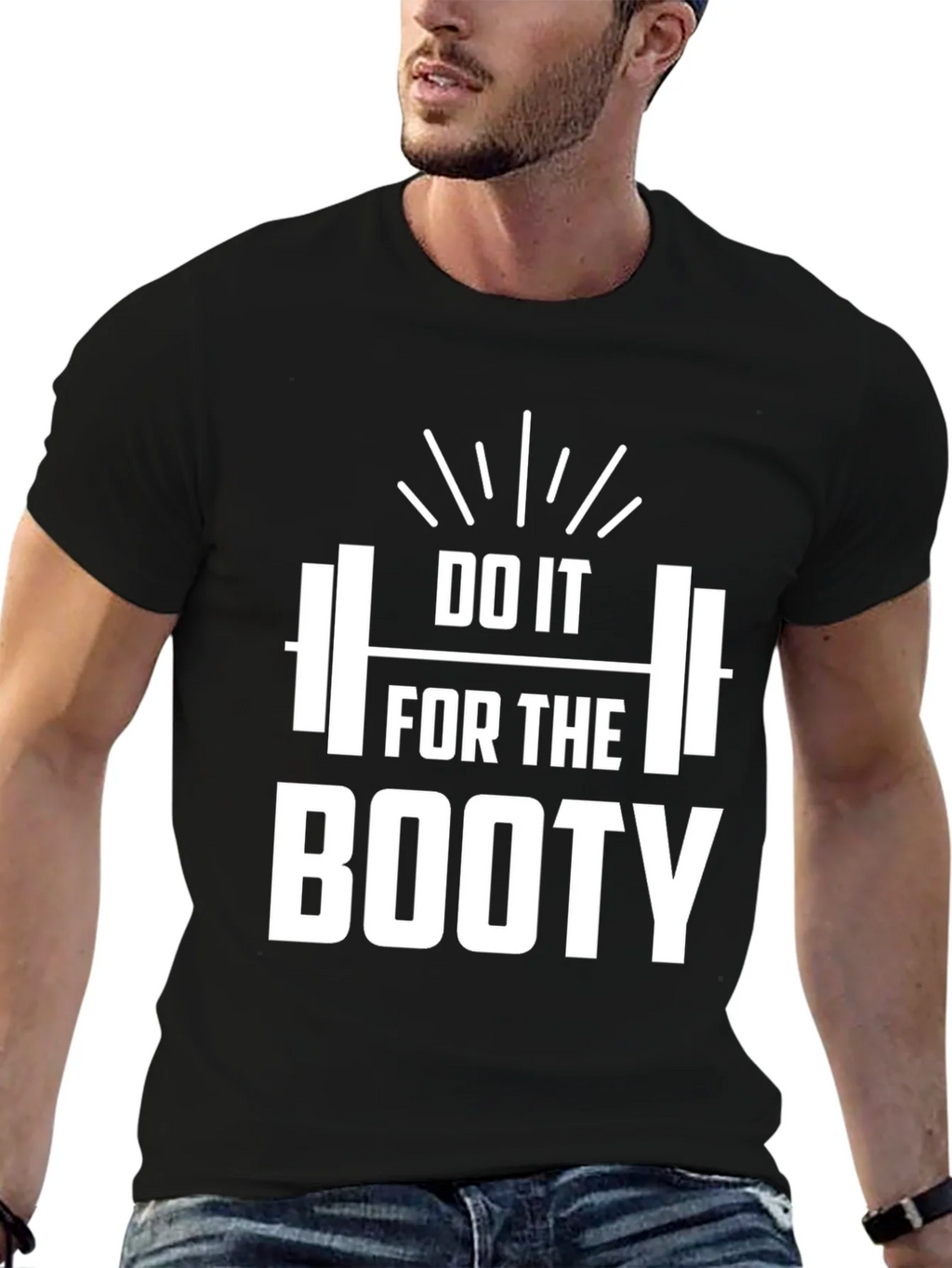 Do It For The Booty T-Shirt - Gym Workout Apparel product image 6