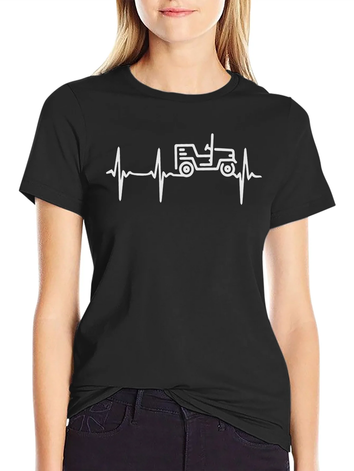 Jeep Heartbeat T-Shirt - Offroad Adventure product image 2