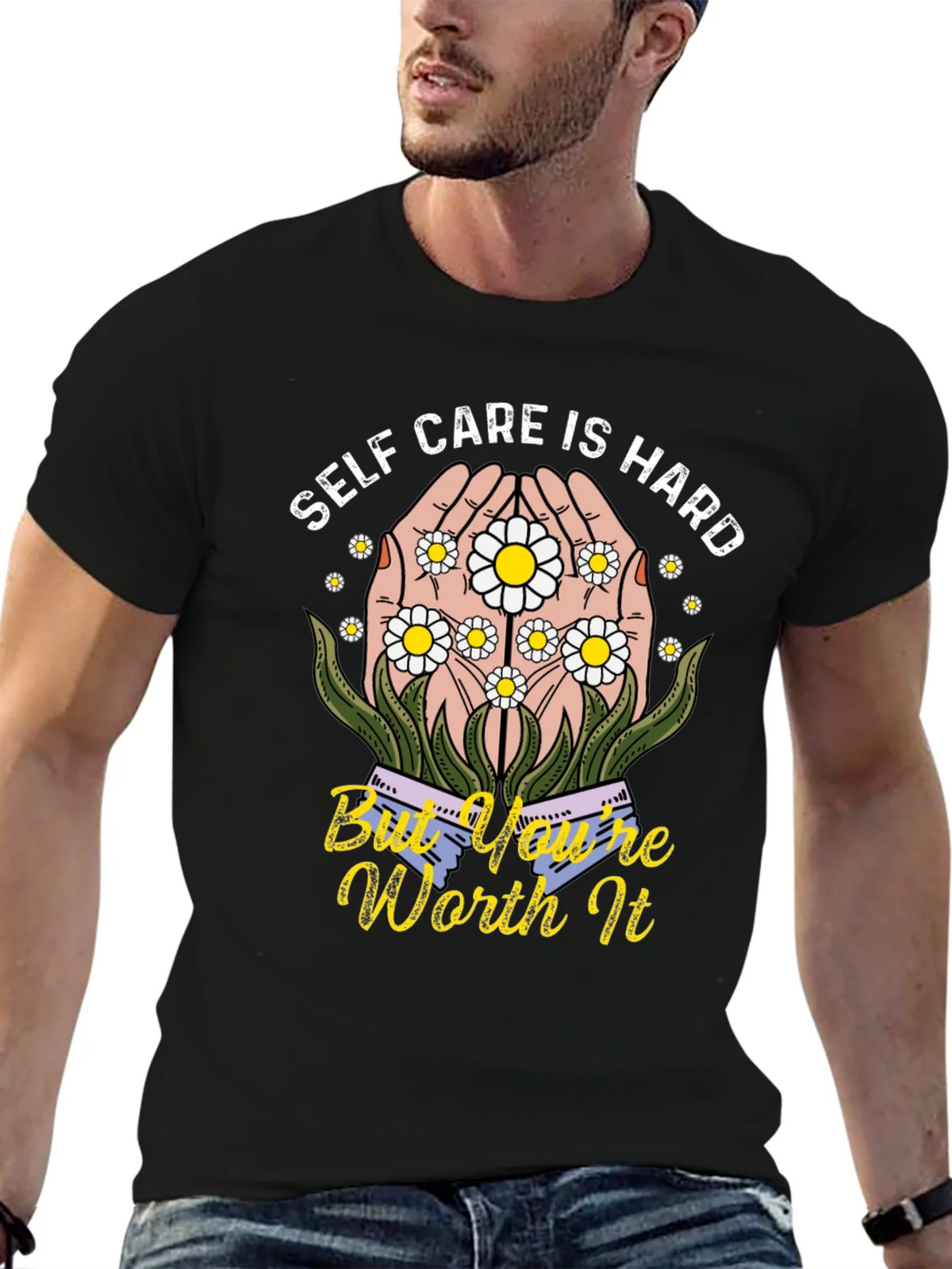 Self Care T-Shirt - Youre Worth It Graphic Tee product image 6