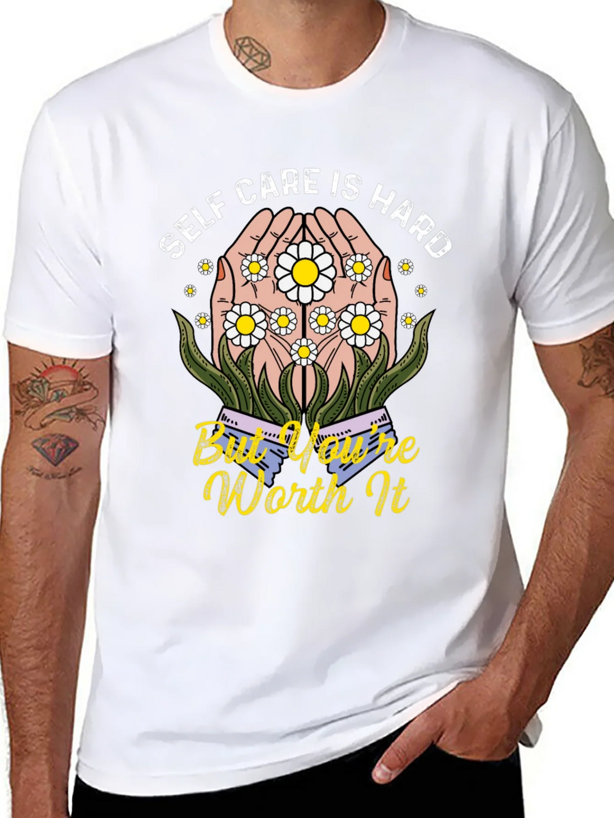 Self Care T-Shirt - Youre Worth It Graphic Tee product image 7