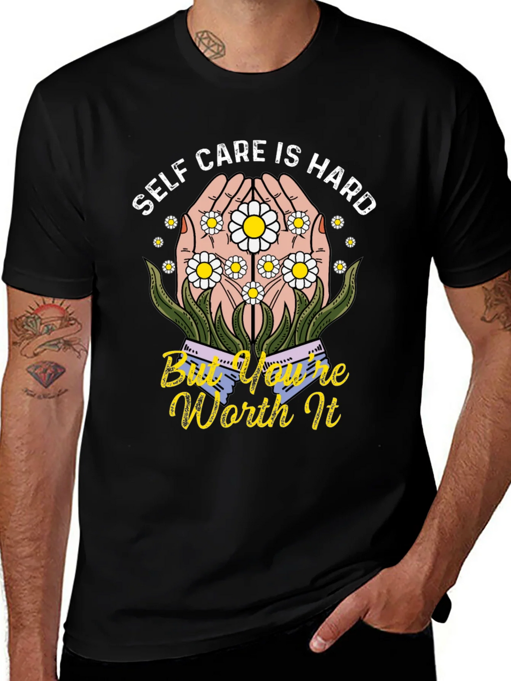 Self Care T-Shirt - Youre Worth It Graphic Tee product image 1