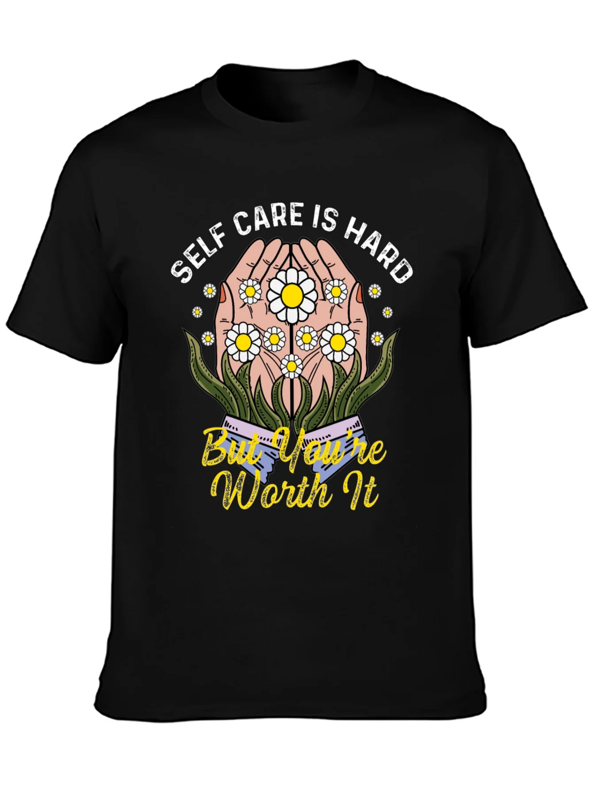 Self Care T-Shirt - Youre Worth It Graphic Tee product image 3