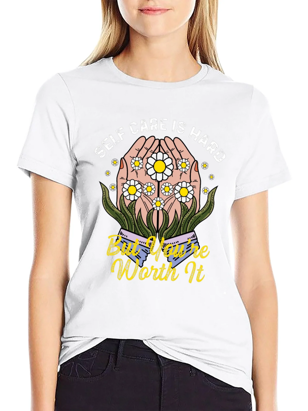 Self Care T-Shirt - Youre Worth It Graphic Tee product image 8