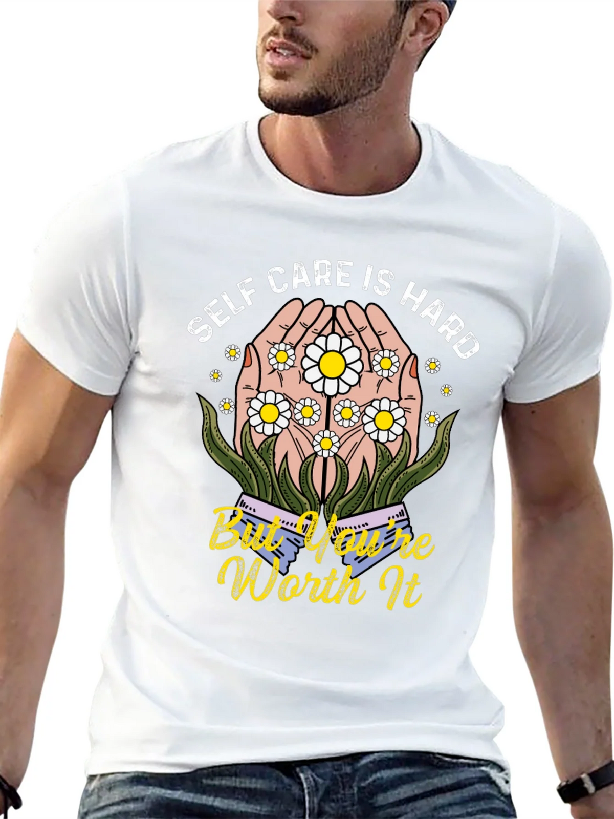 Self Care T-Shirt - Youre Worth It Graphic Tee product image 12