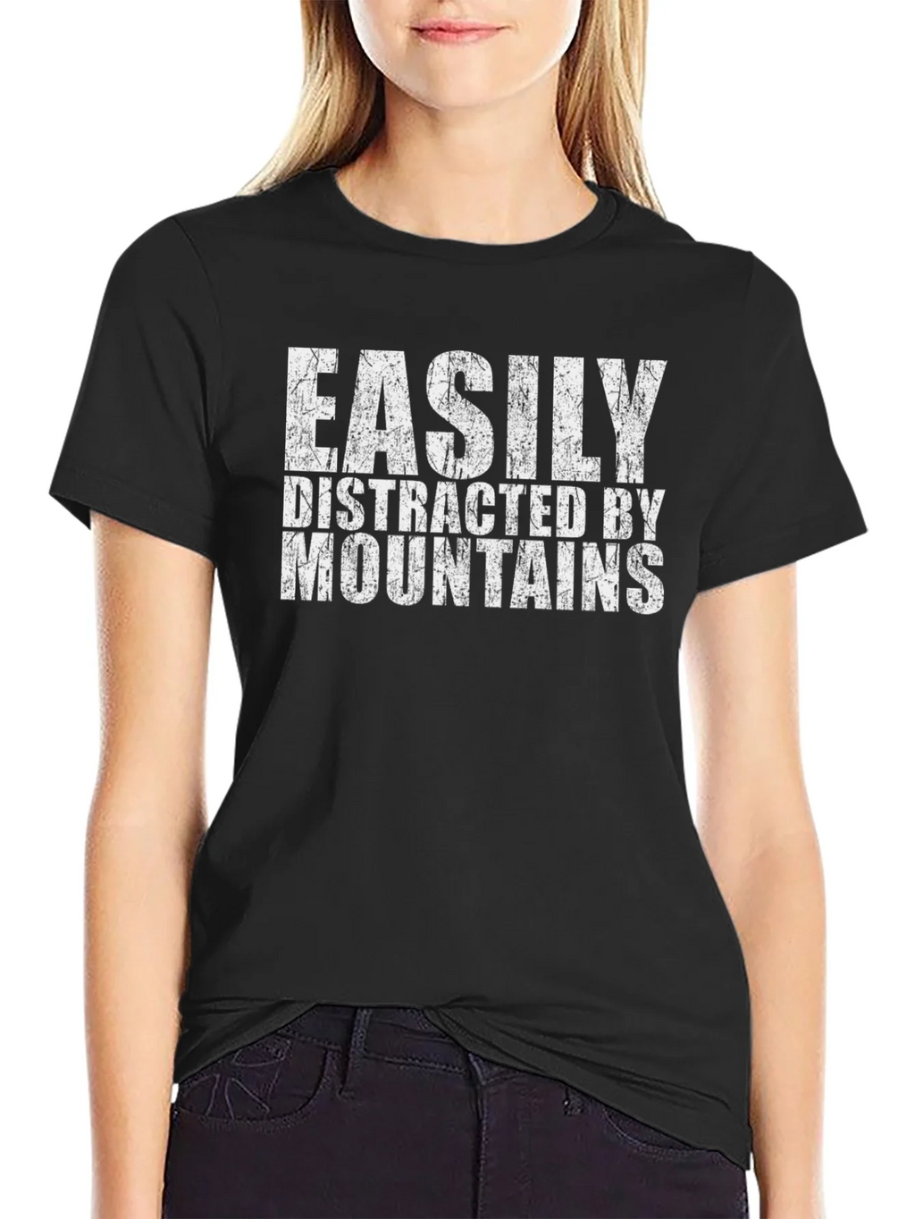 Easily Distracted by Mountains T-Shirt product image 2