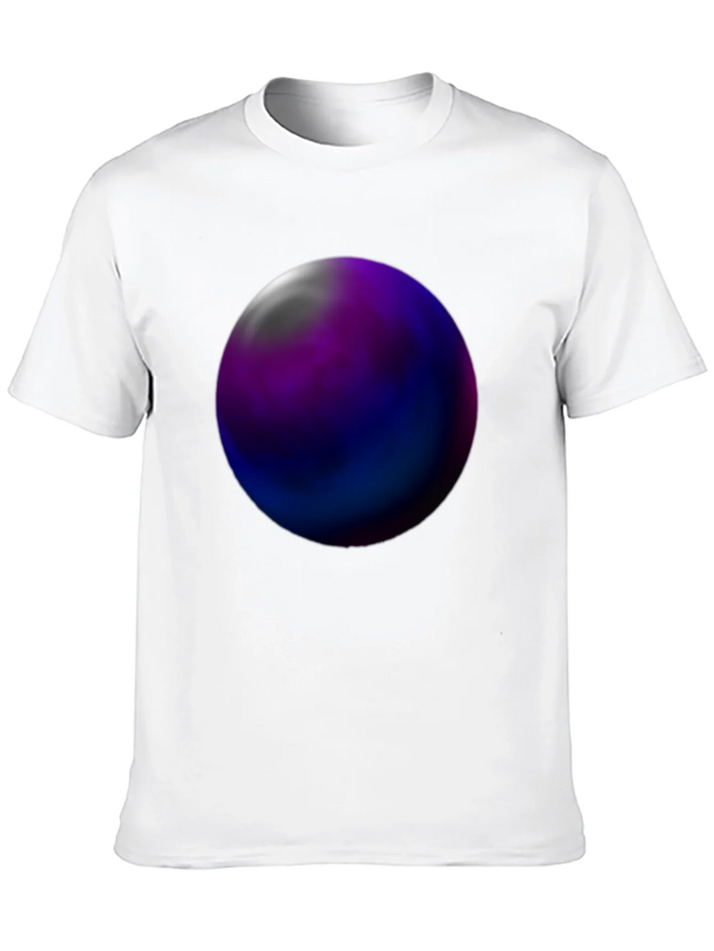 Abstract Orb Graphic Tee - Black Unisex T-Shirt product image 9