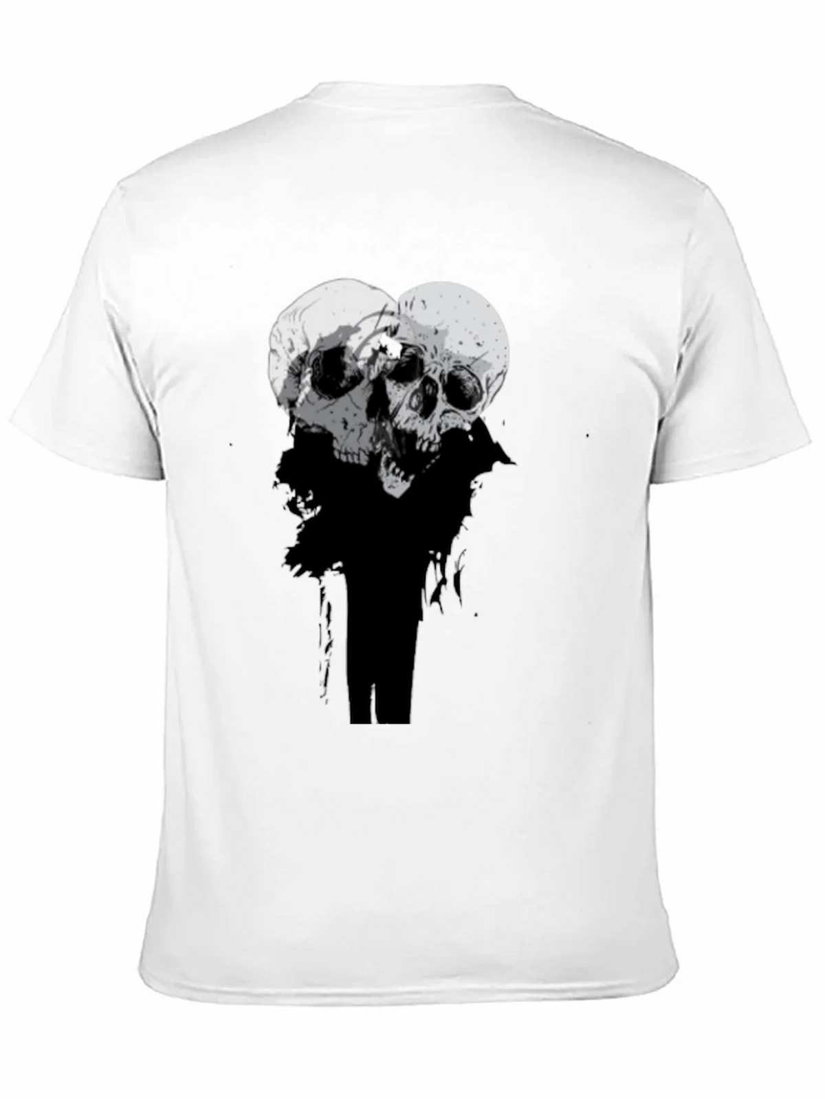 Skull Duo Graphic Tee - Mens Black T-Shirt product image 10