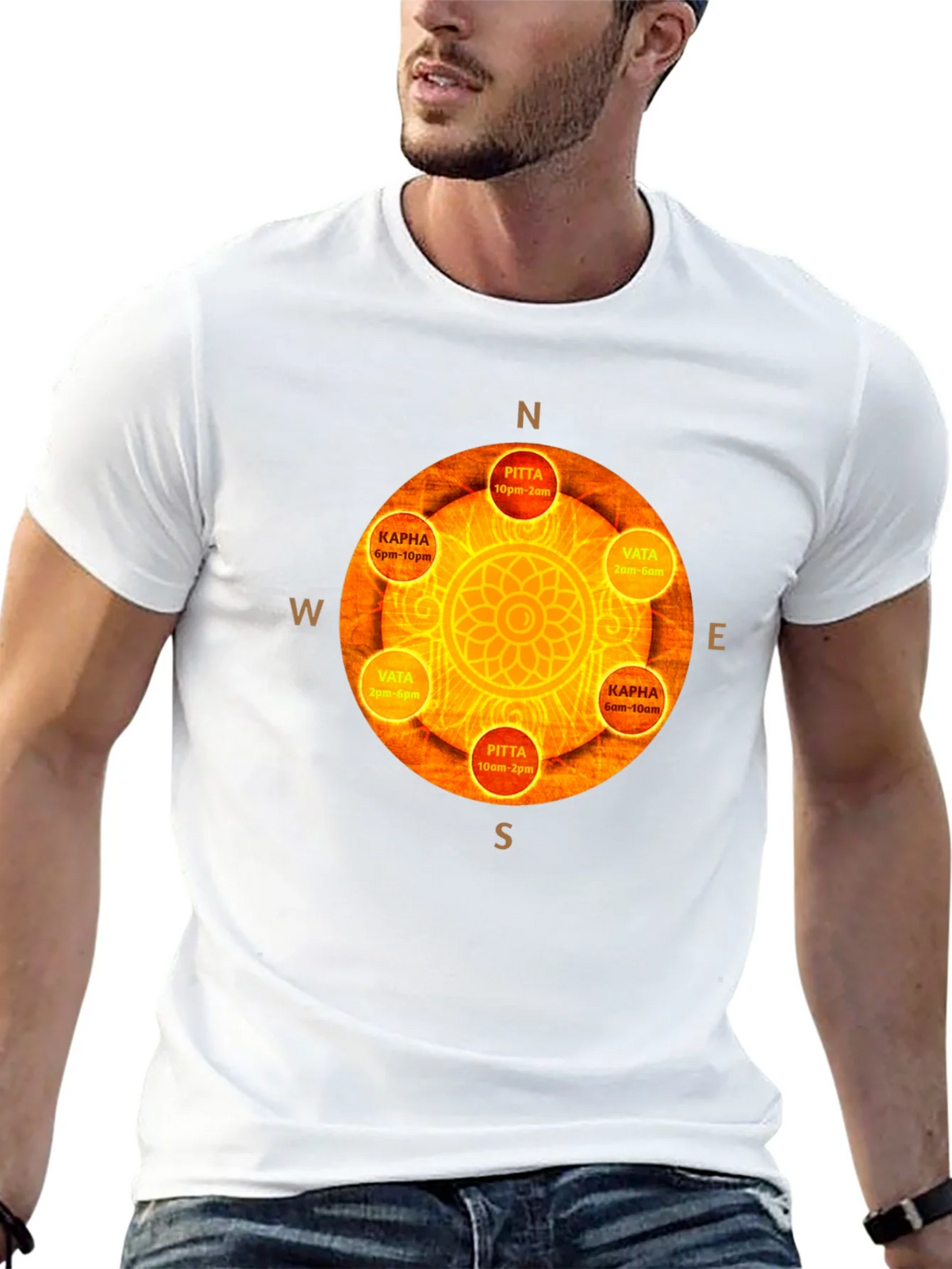 Dosha Time Circle Graphic Tee product image 12