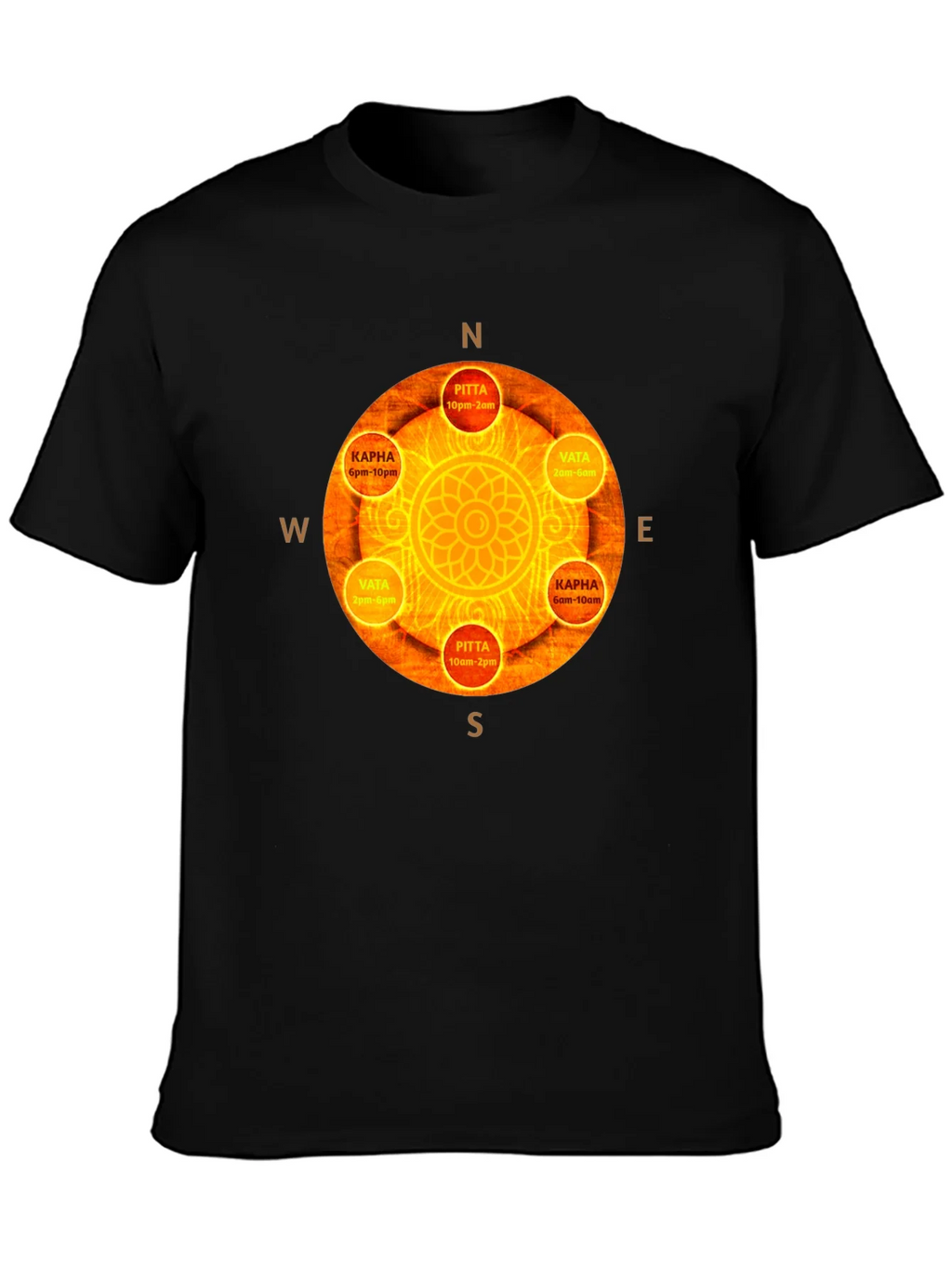 Dosha Time Circle Graphic Tee product image 3