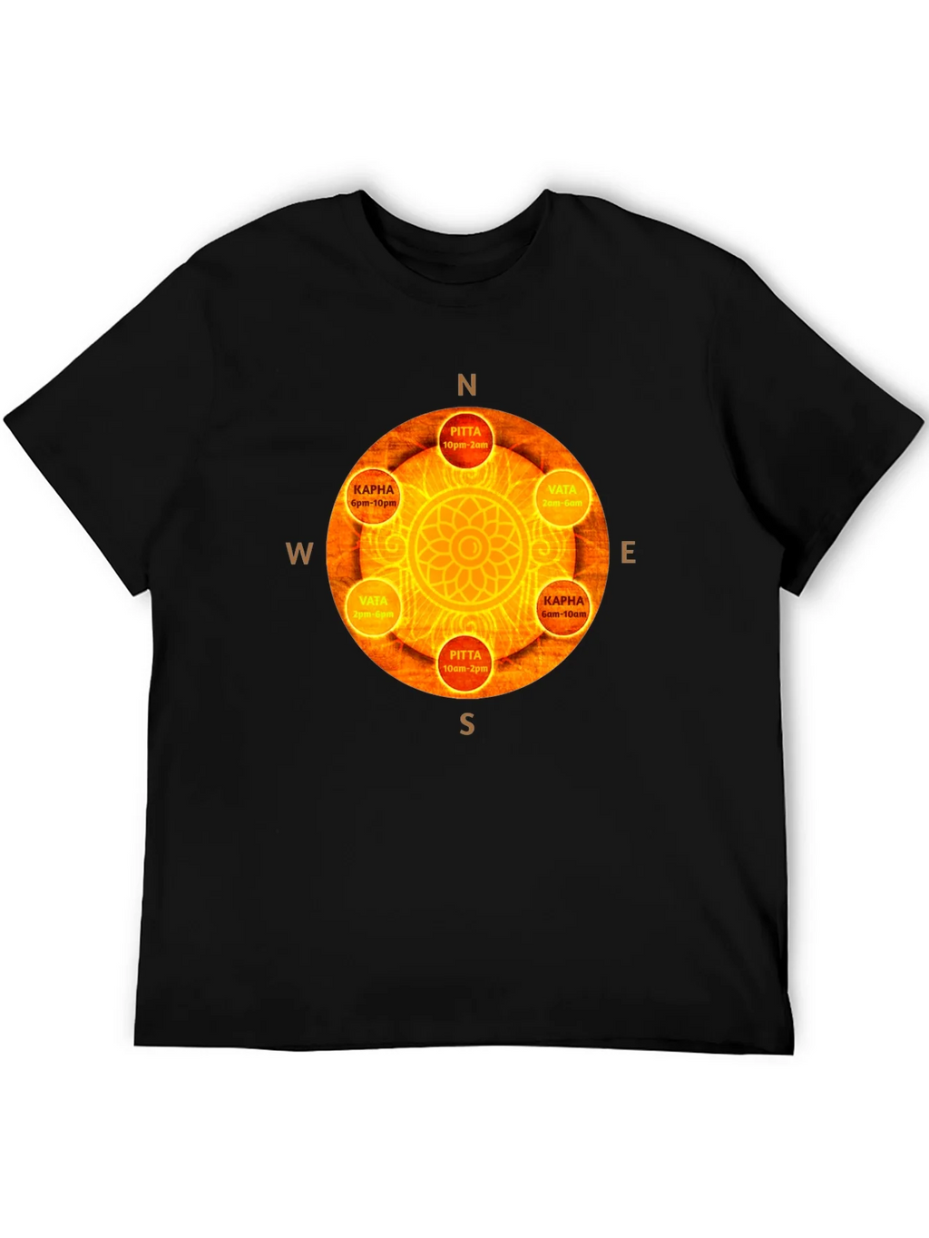 Dosha Time Circle Graphic Tee product image 5