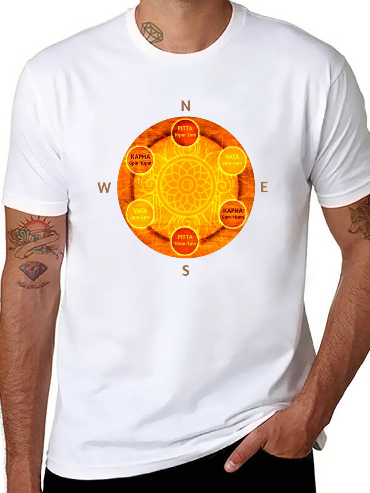 Dosha Time Circle Graphic Tee product image 7