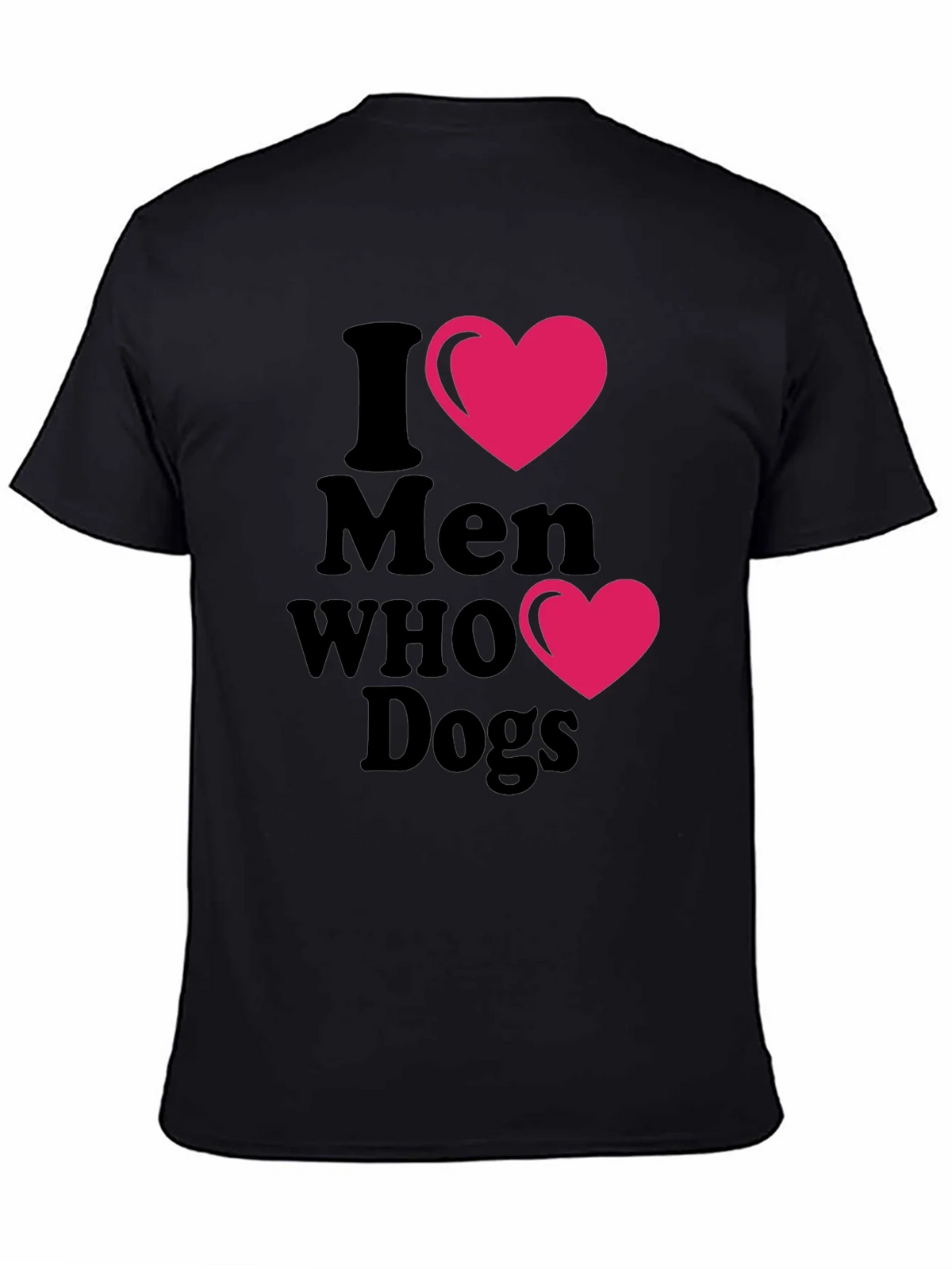 I Heart Men Who Love Dogs T-Shirt product image 4
