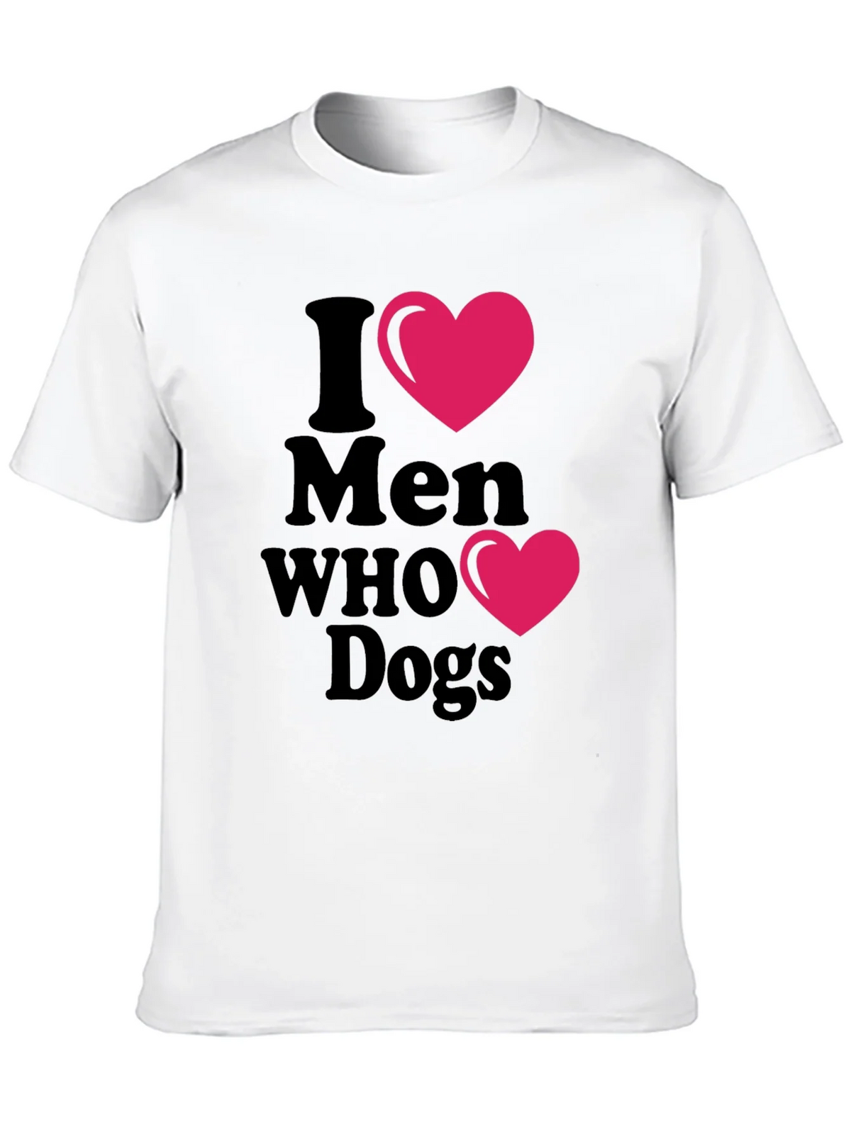I Heart Men Who Love Dogs T-Shirt product image 9