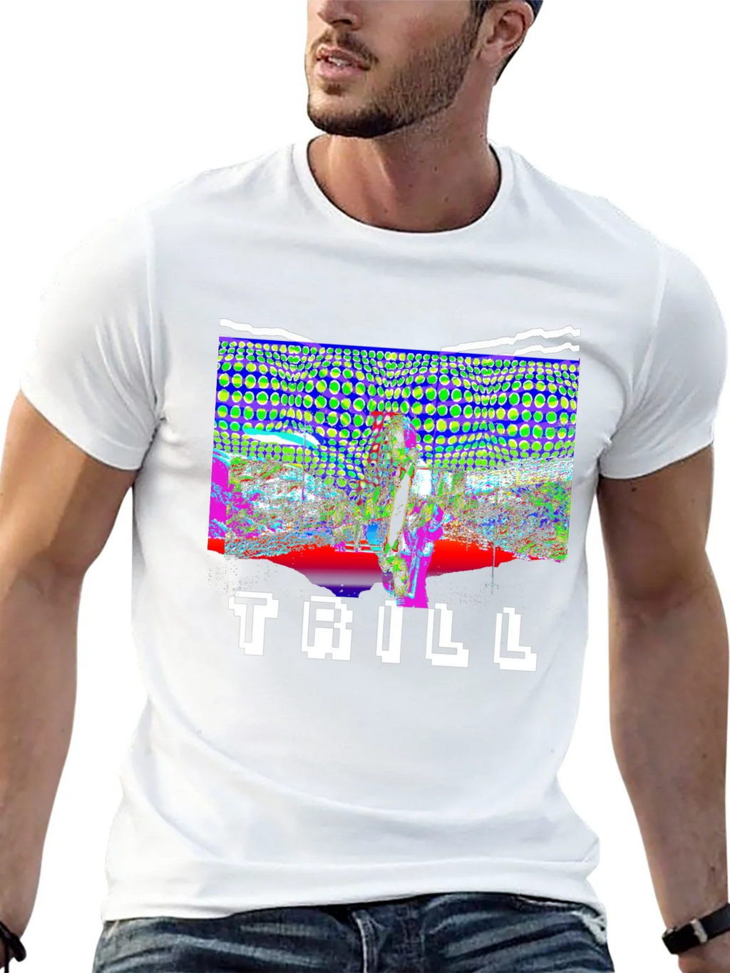 Trill Graphic Print Black T-Shirt product image 12