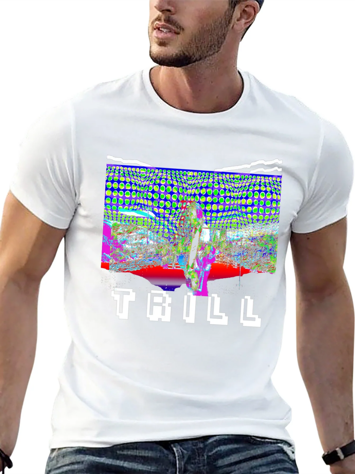 Trill Graphic Print Black T-Shirt product image 12