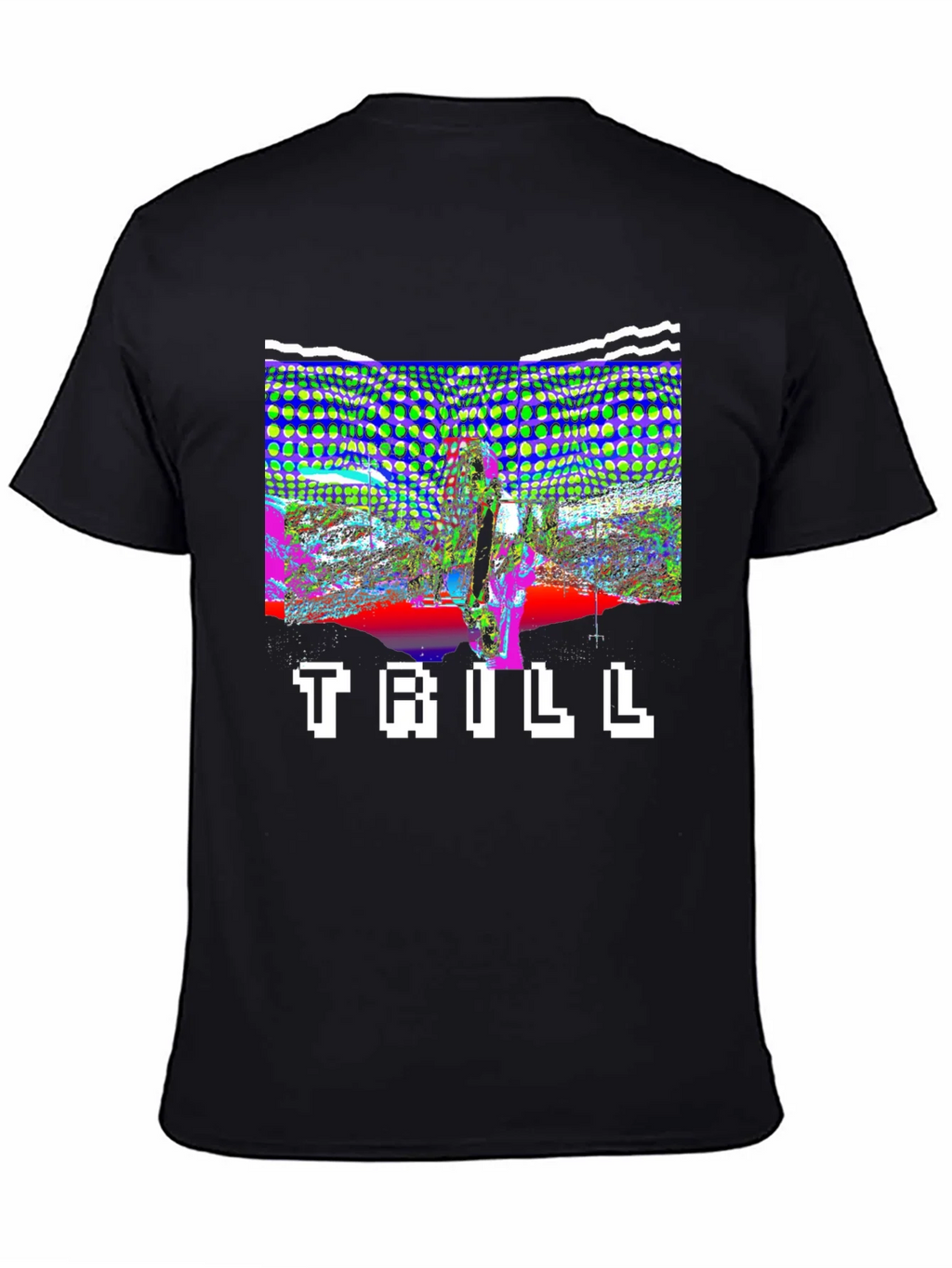 Trill Graphic Print Black T-Shirt product image 4
