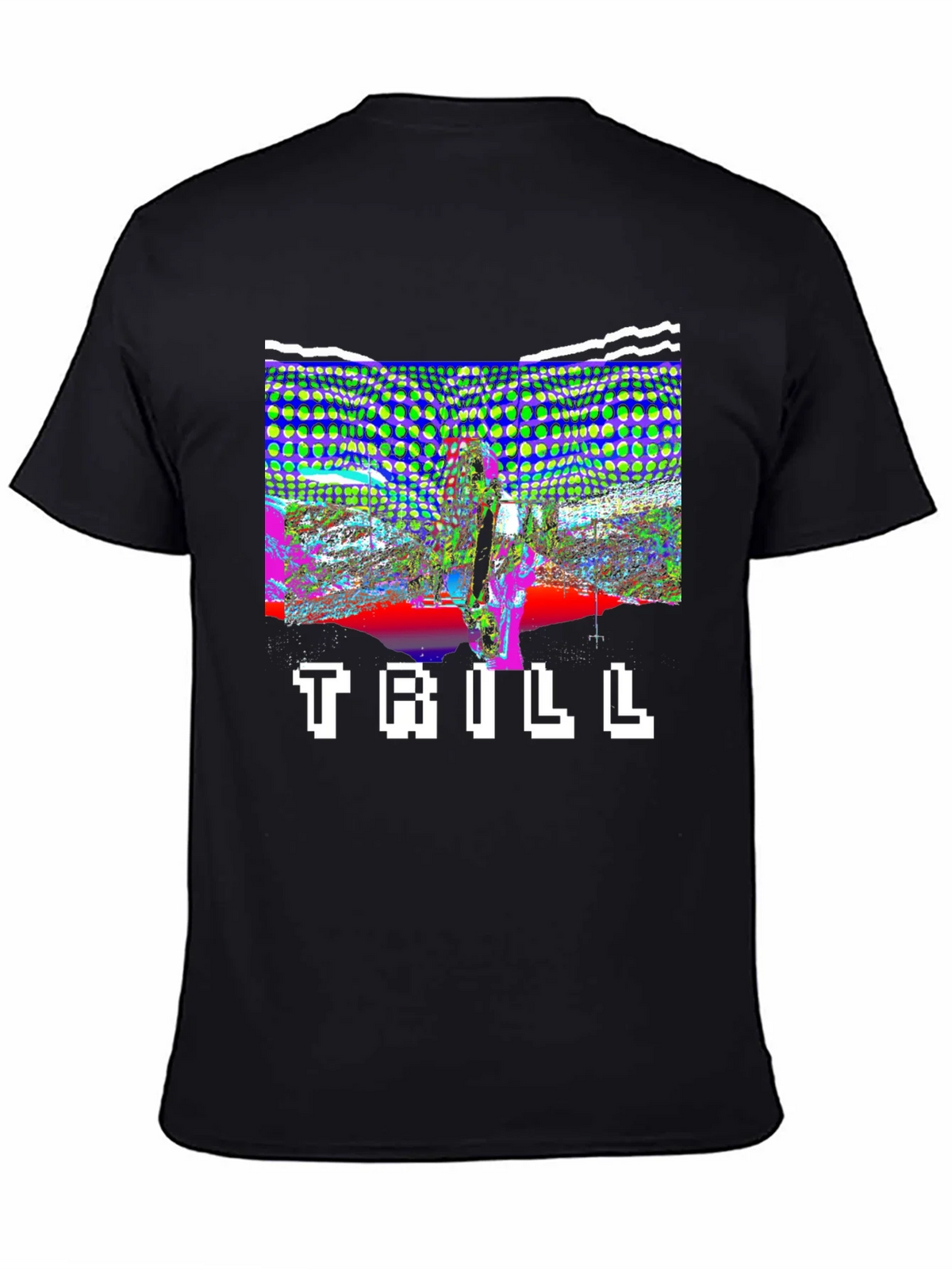 Trill Graphic Print Black T-Shirt product image 4