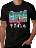 Trill Graphic Print Black T-Shirt product image 1