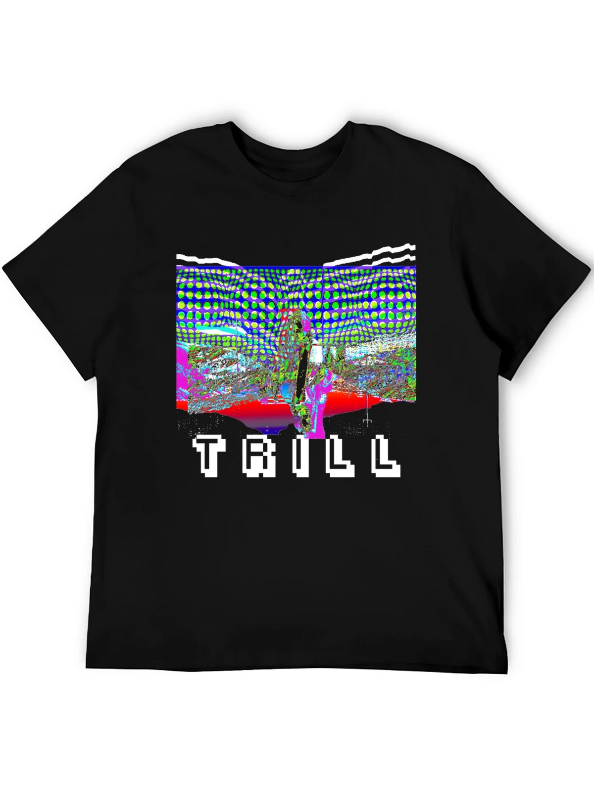 Trill Graphic Print Black T-Shirt product image 5